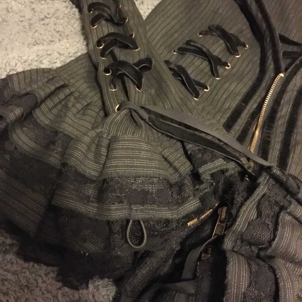 Victorian Gothic Ruffle Jacket